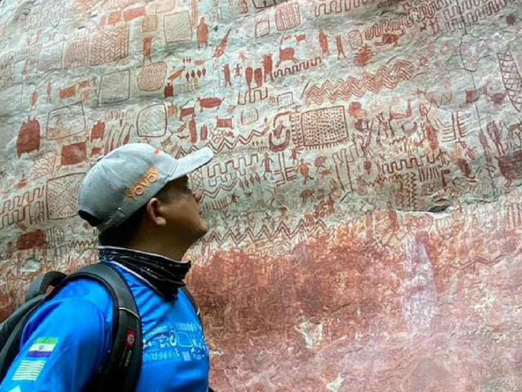 Pinturas rupestres, evidencia de primitivos migrantes.